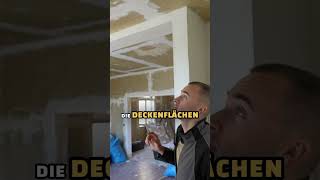 GipsplattenDecke gespachtelt So werden Deckenflächen professionell renoviert✨ [upl. by Annaerda]