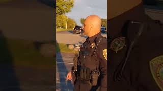 Winfield Indiana Police Chief Dan Ball showing why hes on the Brady List A punk garbage pig 🐖 [upl. by Inat830]