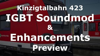 DB Class 423 IGBT Soundmod amp Enhancements  Release Preview [upl. by Berman532]