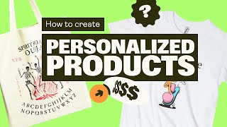 How to Create Personalized Products for Etsy  Shopify with Printify [upl. by Carrol]