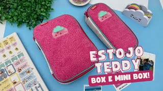 ESTOJOS BOX E MINI BOX TEDDY SUPER FOFINHO TILIBRA [upl. by Onidranreb930]