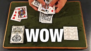 STUNNING Self Working Card Trick ANYONE Can Do [upl. by Ring]