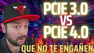 🔴PCIe 30 VS PCIe 40 EN GAMING [upl. by Normalie]