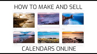 Best way to make and sell a calendar online with Photobox [upl. by Jude]