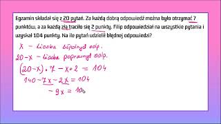 ROZWIĄZYWANIE RÓWNAŃ trudniejsze zadania tekstowe 3 dla klasy siódmej [upl. by Sachi]