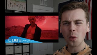 RED MOON Lee Minhyuk HUTA  YA OFFICIAL MUSIC VIDEO Reaction [upl. by Galligan]