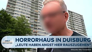 DUISBURG HORRORHAUS Grausame Zustände Paketboten und Bewohner in Angst DHL stellt Lieferung ein [upl. by Gipsy]