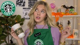 ASMR Sassy Starbucks Employee Roleplay ☕💚 [upl. by Kalbli545]