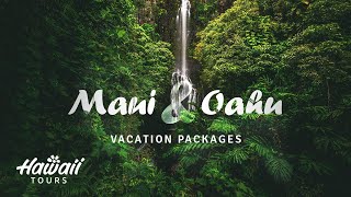 Oahu amp Maui Vacation Packages  Two Island Hawaii Vacation [upl. by Walther]