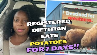 I ate potatoes at every meal for 7 days Potatoreset starchsolution [upl. by Rambert965]