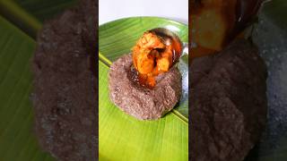 Ragi Sangati Natukodi pulusu  Healthy millet recipe shorts reels recipe healthy [upl. by Adnylam]