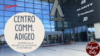 CENTRO COMMERCIALE ADIGEO VERONA 👉Walking tour [upl. by Wescott]