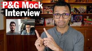 How to Prepare for PampG Interview  Mock Interview Session [upl. by Jochbed]