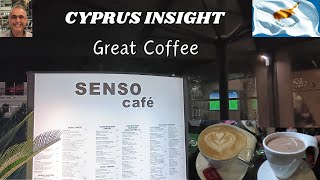 Senso Cafe Paralimni Cyprus  Perfect Place for a Coffee [upl. by Curtice]