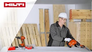 ANLEITUNG zum chemischen Hilti Verbundanker HVU2  Überkopfmontage mit Hohlbohrer [upl. by Gina687]