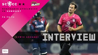 INTERVIEW Lewis Gregory reacts to Somerset reaching FINALS DAY [upl. by Elsi641]