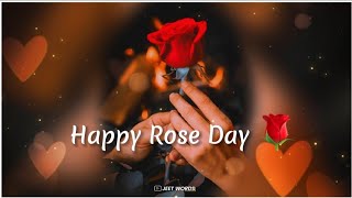 Rose Day Status 🌹 Happy Rose Day Status 2024🌹Rose Day Whatsapp Status 2024🌹 [upl. by Ingar752]