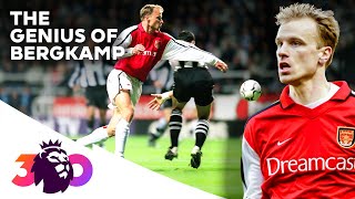 Dennis Bergkamps WONDERGOAL vs Newcastle  Greatest Premier League Stories [upl. by Kcirrag816]