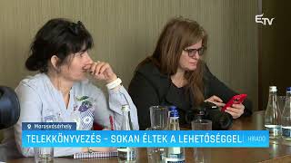 Telekkönyvezés – sokan éltek a lehetőséggel – Erdélyi Magyar Televízió [upl. by Solley487]