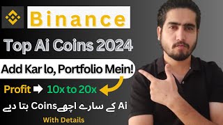 Top Ai Coins For All Time 2024  Binance Best Coins For Trading In Hindi  Urdu [upl. by Engvall]