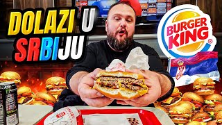 DEBELI SREMAC PRVI PUT u BURGER KINGU  McDonalds PADA u ZABORAV [upl. by Esemaj]