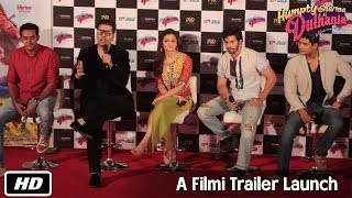 Humpty Sharma Ki Dulhania  A Filmi Trailer Launch [upl. by Ammamaria]