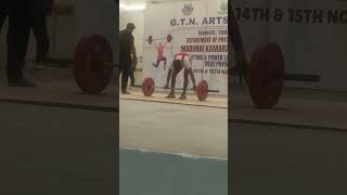 75kg SNATCH LIFTING IN DINDIGUL COMPETITION SUBSCRIPE AND SHARE MY CHANNAL sports trending [upl. by Aikemit]