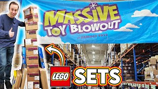 Buying CASES OF LEGO at a Warehouse Sale [upl. by Kaylyn431]