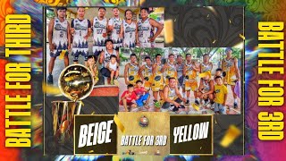 BATTLE FOR THIRD  BEST HIGHLIGHTS BETWEEN BEIGE VS YELLOW  THE COMMISSIONERS TODA SEASON 7 [upl. by Sasnett]