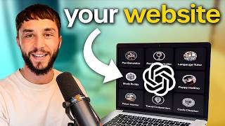 How to Add Custom GPTs to Any Website in 6 Minutes OpenAI GPTs Tutorial [upl. by Croydon731]