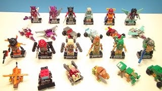 KREO TRANSFORMERS MICROCHANGERS WAVE 4 FULL COLLECTION BUILD TOY REVIEW VIDEO [upl. by Aneeb227]