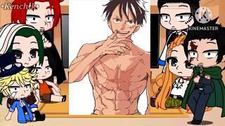 Luffys Family Reaction to Luffy  One Piece  Gacha Club [upl. by Whyte694]