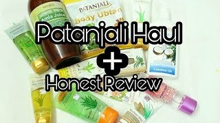 PATANJALI HAUL amp REVIEW  Patanjali Skin care amp Haircare  Honest Review [upl. by Nwahsad]