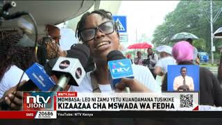 Kizaazaa kilizuka mjini Mombasa kufuatia maandamano dhidi ya mswada wa fedha [upl. by Nytsirt213]