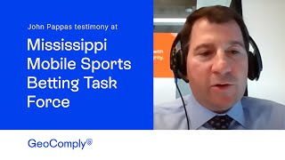 GeoComply presents data and compliance tools to the Mississippi Mobile Sports Betting Task Force [upl. by Yeruoc]