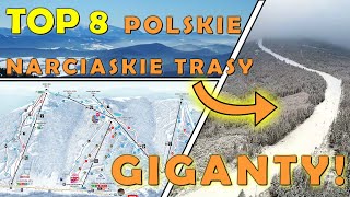 TOP 8 NAJDŁUŻSZE POLSKIE STOKI NARCIARSKIE SKI TRIPS [upl. by Luby]