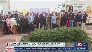 VCOM welcomes 2 mobile medical units [upl. by Dyl659]