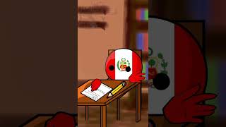 Así son los países de LATAM haciendo un examen Originalrblxcandy flipaclip countryballs humor [upl. by Porcia]