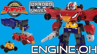 DXROBO Universe EngineOh Review  Engine Sentai GoOnger [upl. by Haibot]