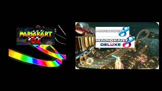 Mario Kart 64 Music Mashup Rainbow Road MK64MK8 [upl. by Peterson284]