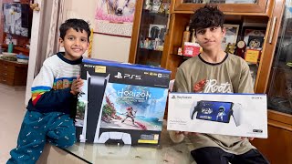 PlayStation 5 And PlayStation Mini 😍 UnBoxing [upl. by Laktasic736]