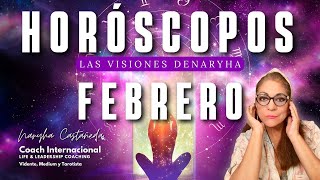 Horóscopos de mes de Febrero 2024 HoróscoposFebrero 🙌 Predicciones y Revelaciones en vivo [upl. by Ilarin]