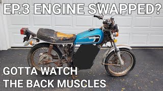 Ep3 My 1974 Honda CB360 gets LS Engine Swapped  Nope lsengine hondamotorcycles [upl. by Michaeline138]