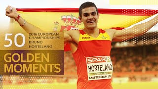 Bruno Hortelano wins the 200m title  50 Golden Moments [upl. by Hungarian]