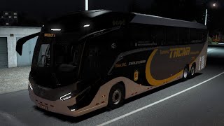 Euro Truck Simulator 2  Mod Bus 150  Marcopolo G8  Turismo Tacna Internacional [upl. by Aerdnac]