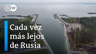 Polonia construye un canal hacia el mar Báltico para evitar a Rusia [upl. by Ymmaj]