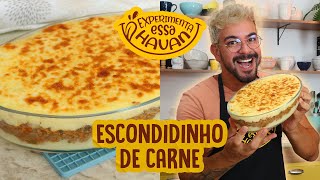 COMO FAZER ESCONDIDINHO DE CARNE MOÍDA SUPERFÁCIL [upl. by Irmgard]