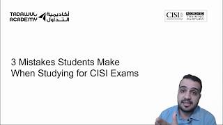 3 Mistakes Students Make When Studying for CISI [upl. by Aronoel]