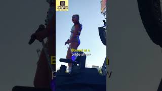 Jojo Siwa Curses Out Fan at Pride Concert [upl. by Stranger835]