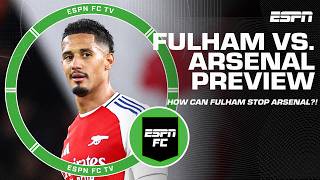 Craig Burley BREAKS DOWN ways Fulham can STOP Arsenal 🗣️  ESPN FC [upl. by Nacul]